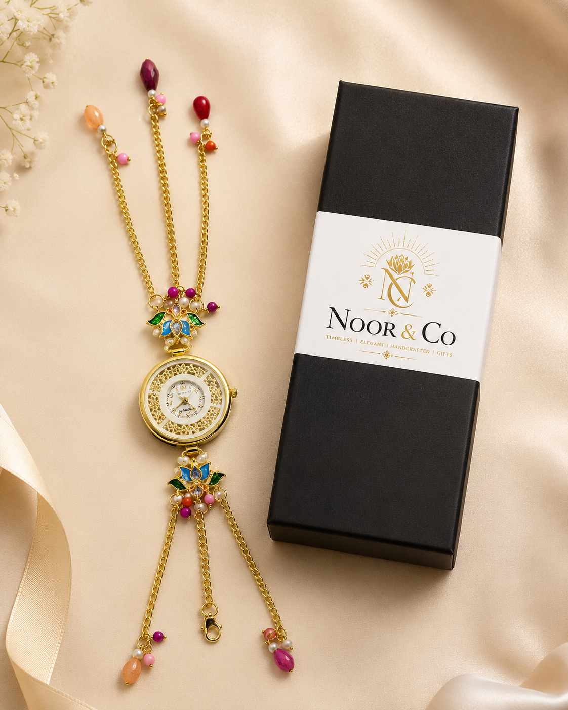 Noor Zahra Charm Watch