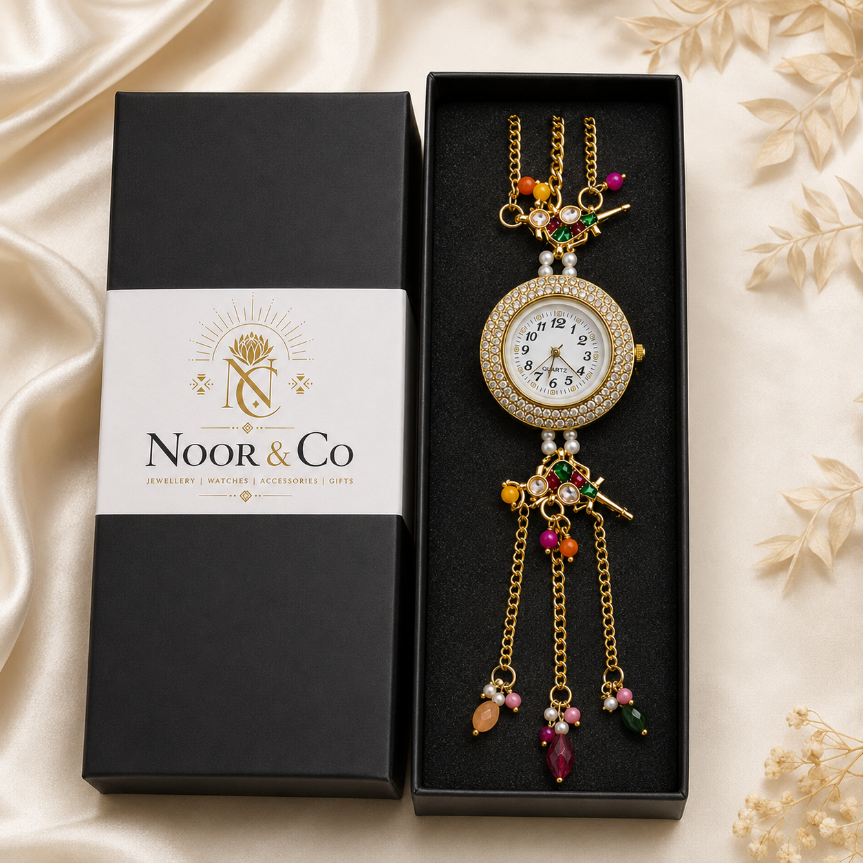 Noor Amara Charm Watch